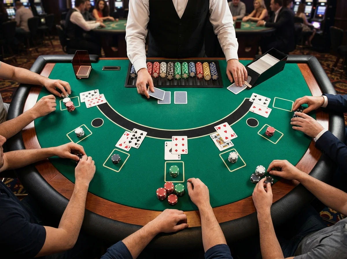 Blackjack classique jeu de table